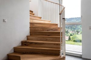 Holztreppen in Wilhelmsfeld – Treppenbau