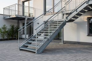 Stahltreppen in Löwenstein – Treppenbau