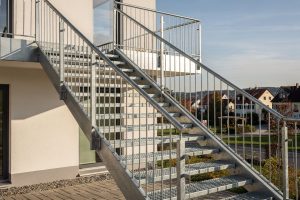 Stahltreppen in Möckmühl – Treppenbau