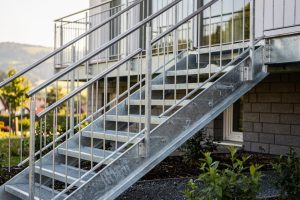 Stahltreppen in Mudau – Treppenbau