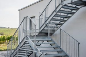 Stahltreppen in Mundelsheim – Treppenbau
