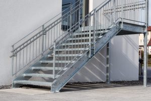 Stahltreppen in Neuendorf – Treppenbau