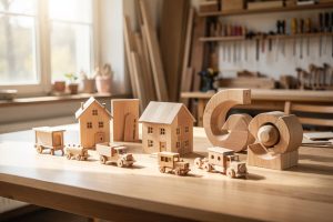 Holz-Modellen in Röllbach – Treppenbau