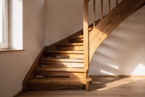 Holztreppe in Kürnbach – Treppenbau