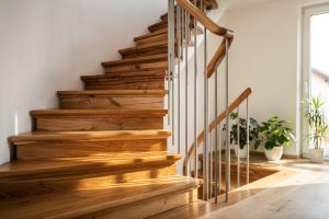 Holztreppen in Bieberehren – Treppenbau