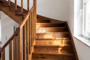 Holztreppen in Biebesheim – Treppenbau