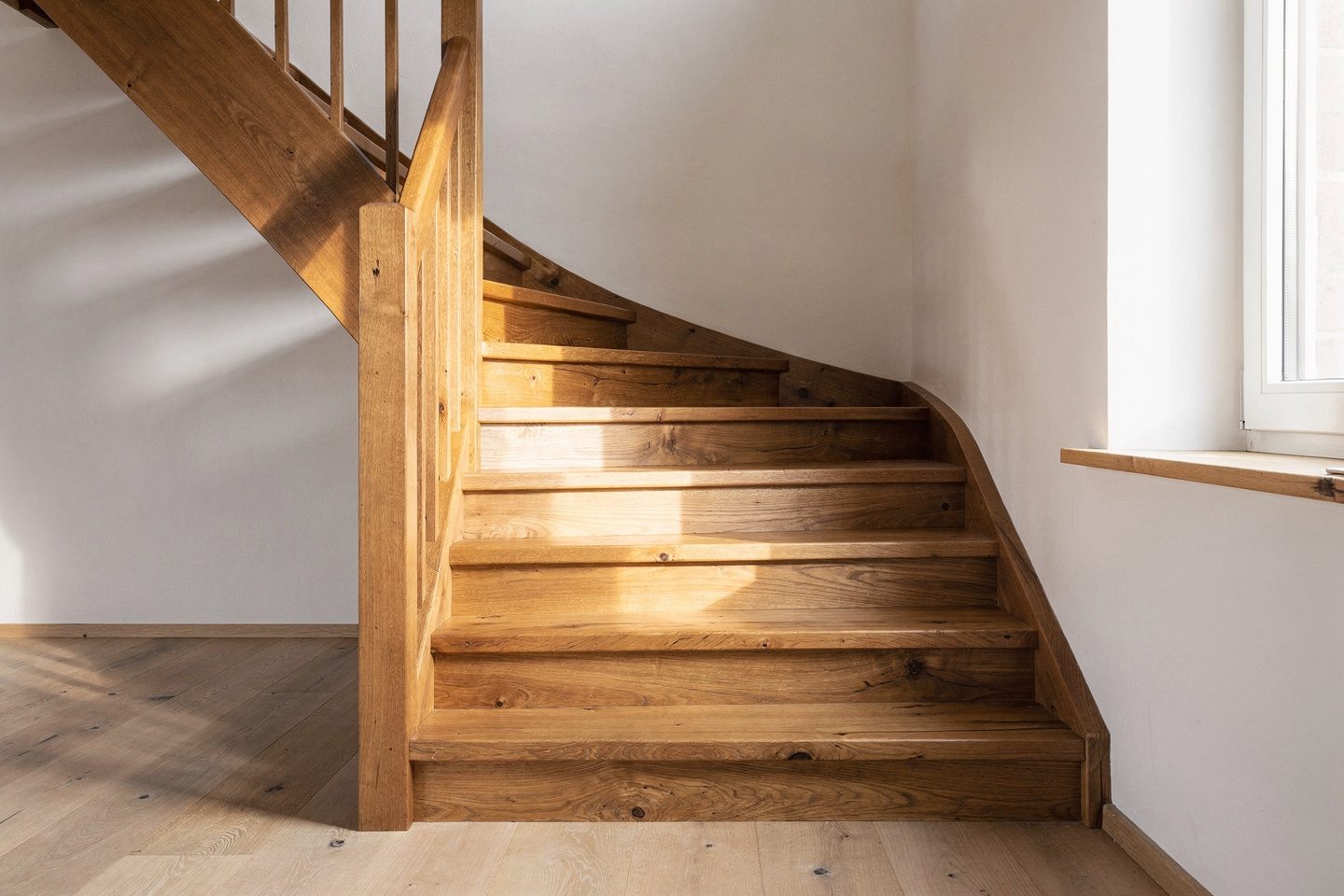 Holztreppen in Blankenbach – Treppenbau