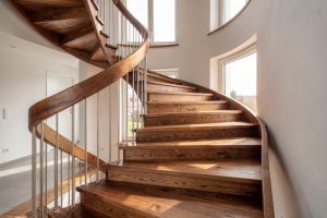 Holztreppen in Güntersleben – Treppenbau