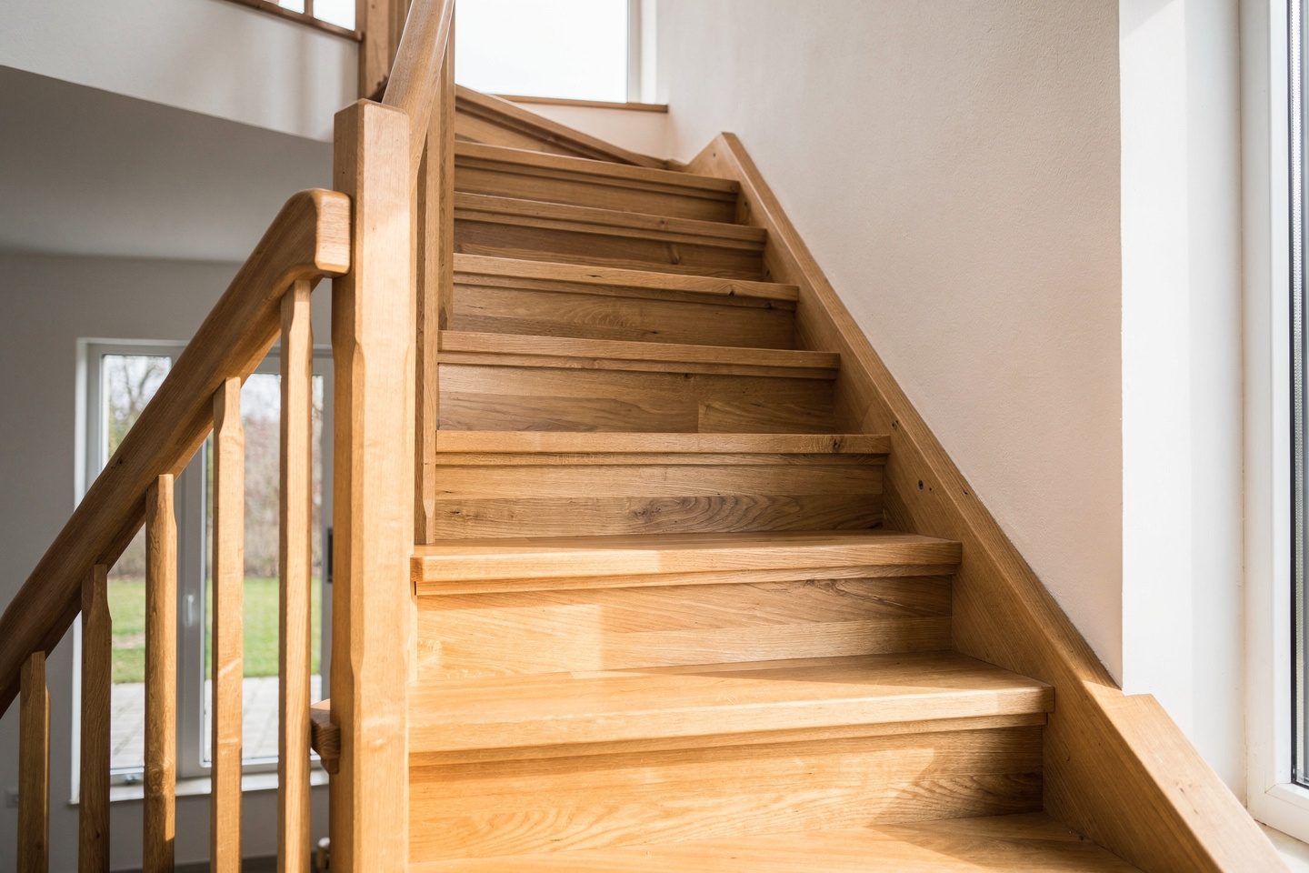 Holztreppen in Helmstadt – Treppenbau
