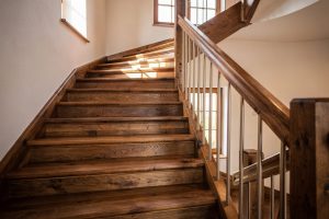 Holztreppen in Mespelbrunn – Treppenbau
