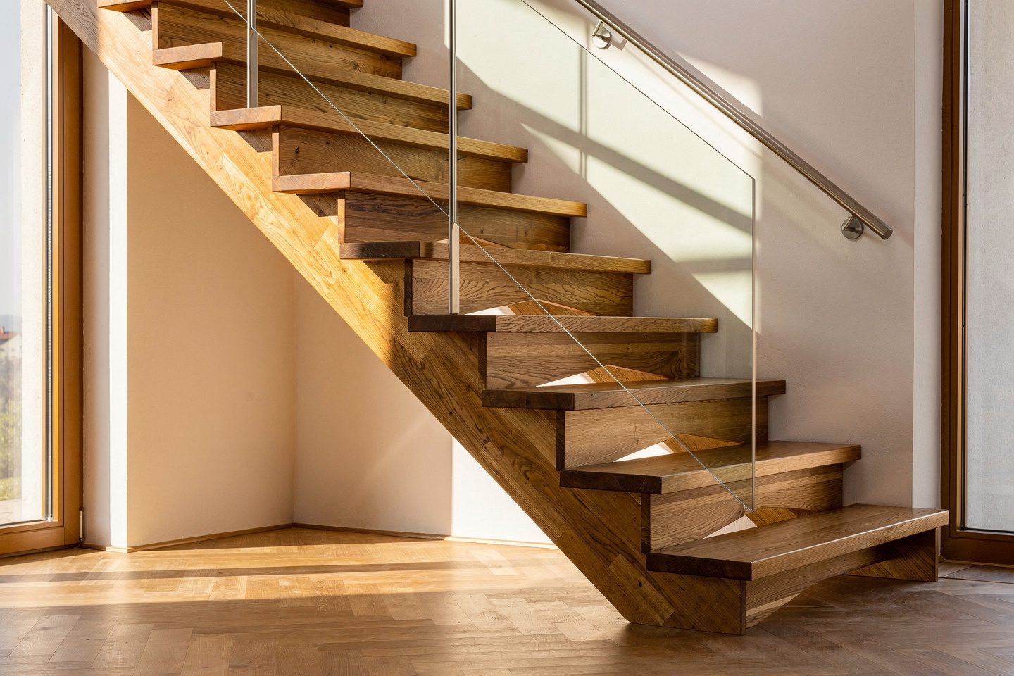 Holztreppen in Neuenstadt – Treppenbau