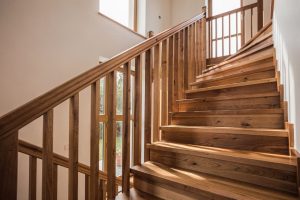 Holztreppen in Sommerhausen – Treppenbau