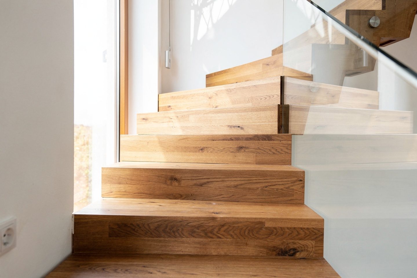 Holztreppen in Stockstadt – Treppenbau