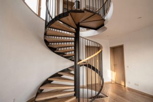 Spindeltreppen in Großrinderfeld – Treppenbau