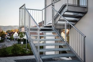 Stahltreppe in Hemsbach – Treppenbau