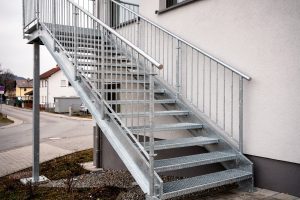 Stahltreppe in Partenstein – Treppenbau