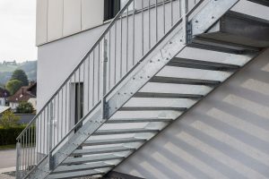Stahltreppen in Aglasterhausen – Treppenbau