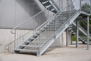 Stahltreppen in Altrip – Treppenbau