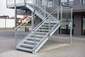 Stahltreppen in Alzenau – Treppenbau