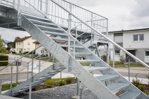 Stahltreppen in Aspach – Treppenbau