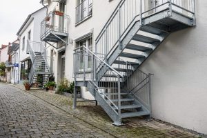 Stahltreppen in Bergstraße – Treppenbau