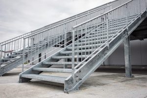 Stahltreppen in Biebelried – Treppenbau