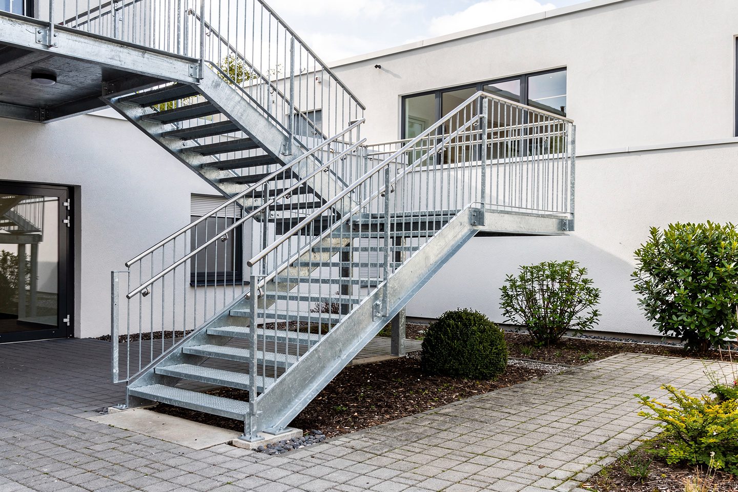 Stahltreppen in Blankenbach – Treppenbau