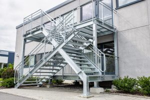 Stahltreppen in Boxberg – Treppenbau