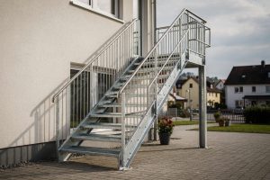 Stahltreppen in Bürgstadt – Treppenbau