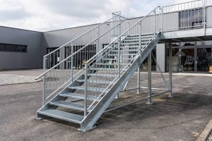 Stahltreppen in Bütthard – Treppenbau