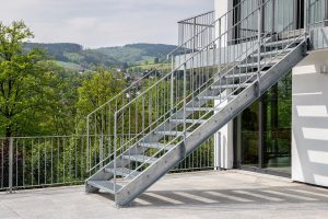 Stahltreppen in Dammbach – Treppenbau