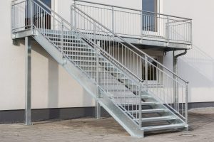 Stahltreppen in Dieburg – Treppenbau