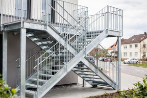 Stahltreppen in Dielheim – Treppenbau