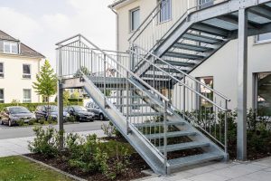 Stahltreppen in Dreieich – Treppenbau