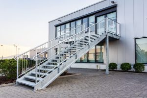 Stahltreppen in Egelsbach – Treppenbau