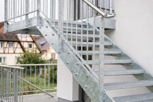 Stahltreppen in Eibelstadt – Treppenbau