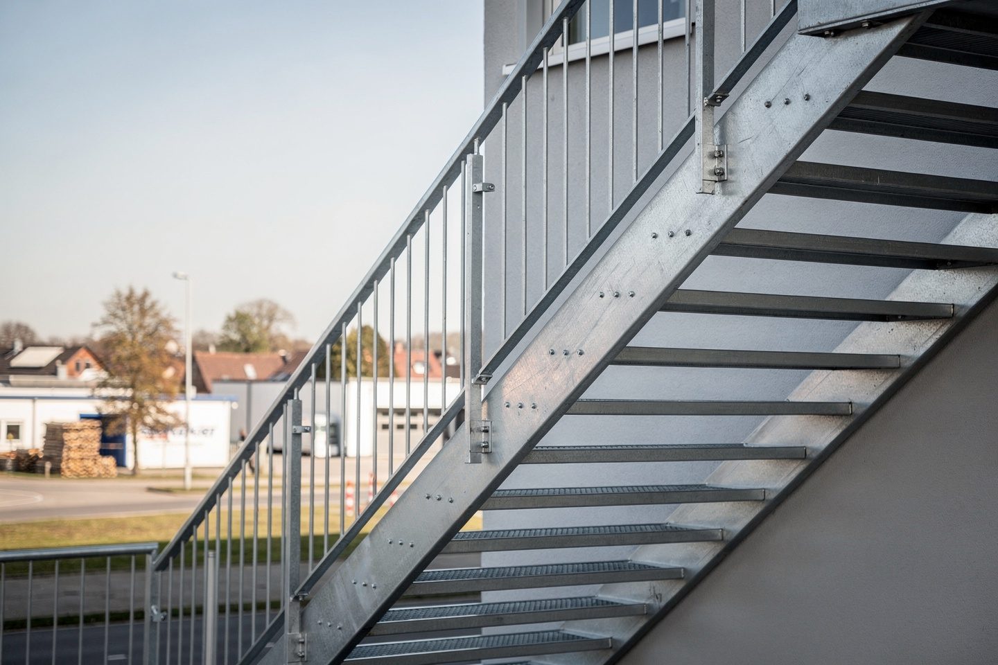 Stahltreppen in Einhausen – Treppenbau