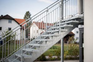 Stahltreppen in Erbach – Treppenbau