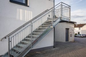 Stahltreppen in Erbach – Treppenbau