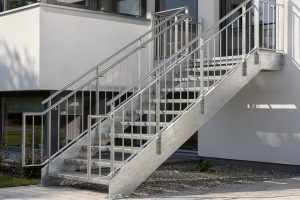 Stahltreppen in Erlenbach – Treppenbau