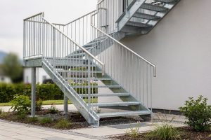 Stahltreppen in Erlenbach – Treppenbau