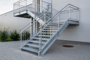 Stahltreppen in Erligheim – Treppenbau