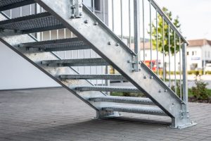 Stahltreppen in Eschau – Treppenbau