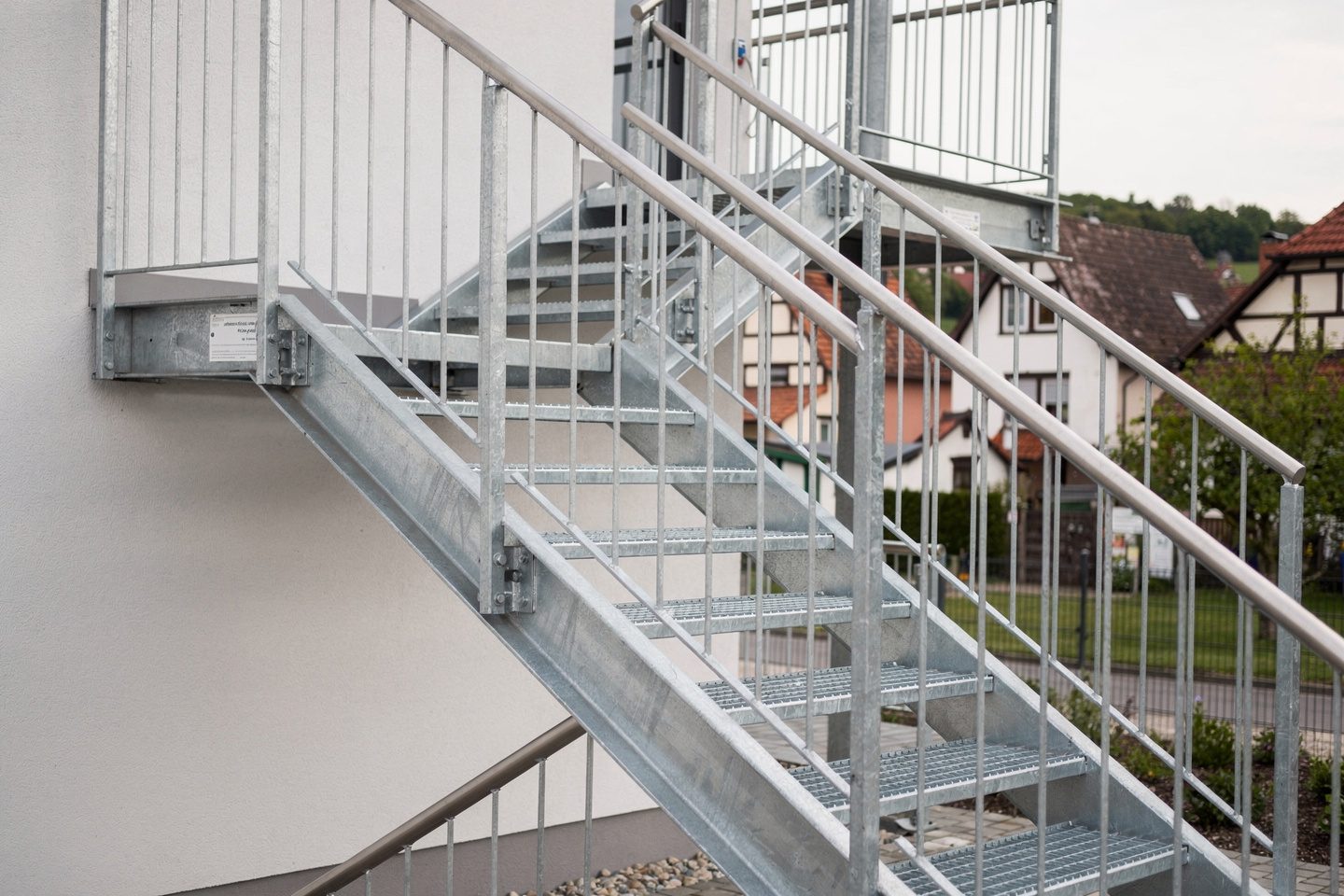 Stahltreppen in Eußenheim – Treppenbau