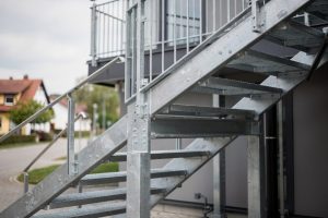 Stahltreppen in Frickenhausen – Treppenbau