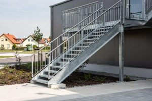 Stahltreppen in Gaukönigshofen – Treppenbau