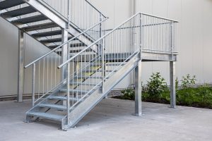 Stahltreppen in Gelchsheim – Treppenbau