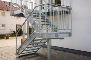 Stahltreppen in Gerau – Treppenbau