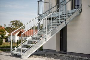 Stahltreppen in Gerbrunn – Treppenbau