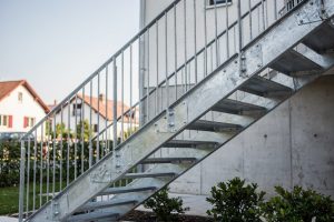 Stahltreppen in Geroldshausen – Treppenbau